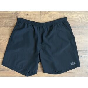 Northface Mens L‎ 7" Black Quick Dry Shorts